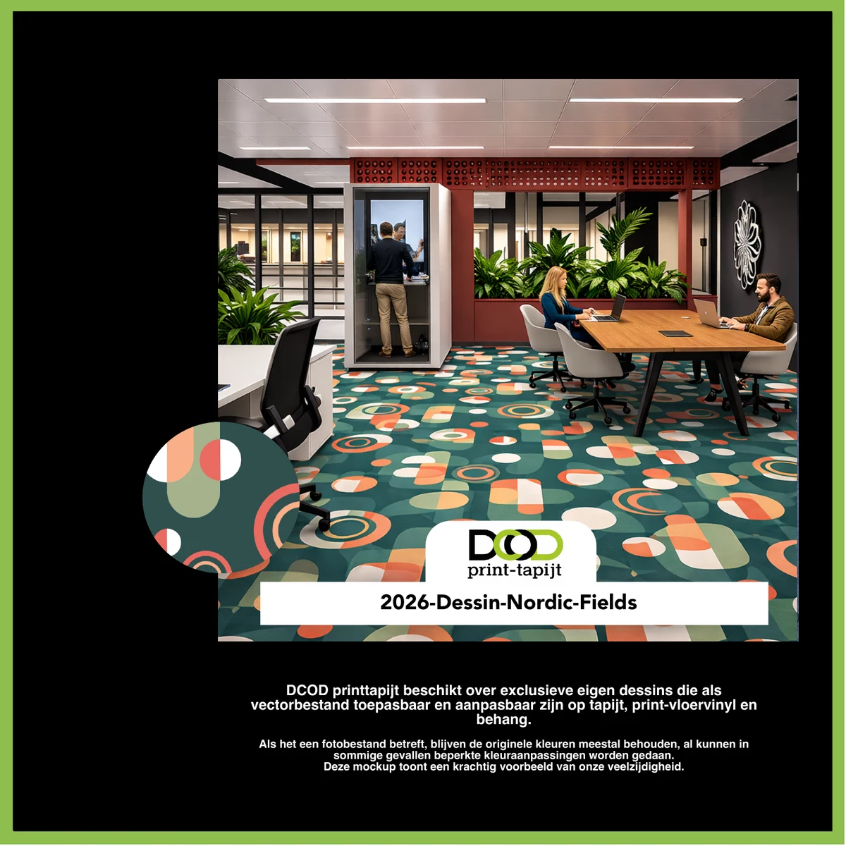 DCOD 2026-Dessin-Nordic-Fields – Nordic Fields printtapijt dessin